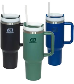Vaso Térmico (Verde, Blanco) 1.2 lts con Tapa LUSQTOFF