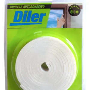Burlete Autoadhesivo T/Europeo -Blanco