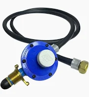 Regulador De Gas Con Manguera 2 Mts Para Garrafas