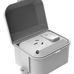Caja Capsulada Punto y Toma