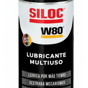 Aceite Lubricante Aerosol W80 multiuso con Teflón 250 ml Color Traslucido