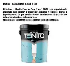 TENTO Enduido + MAS-PLA. DE YESO x 6 Kg  2 en 1