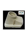 RECEPTACULO CURVO MARFIL